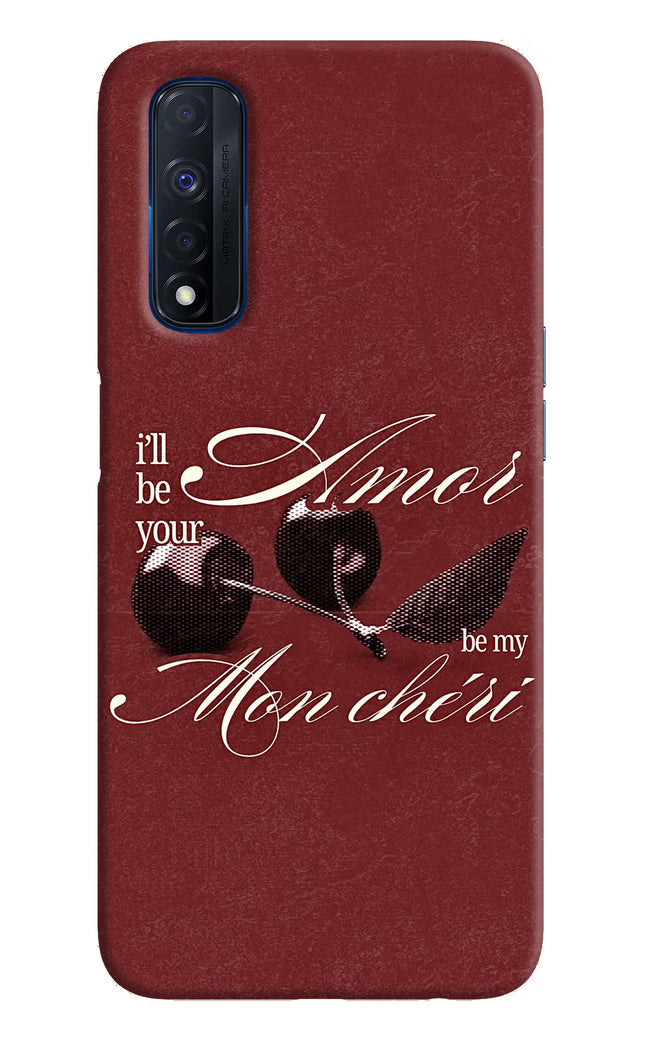 Velvet Cherry Realme Narzo 30 4G Hard Case Back Cover by Casekaro
