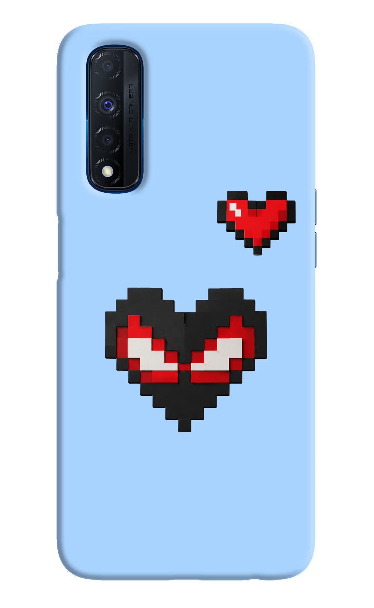 Peter Heart Realme Narzo 30 4G Back Cover