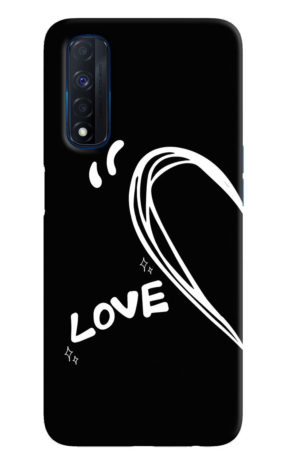 Love Line Realme Narzo 30 4G Back Cover
