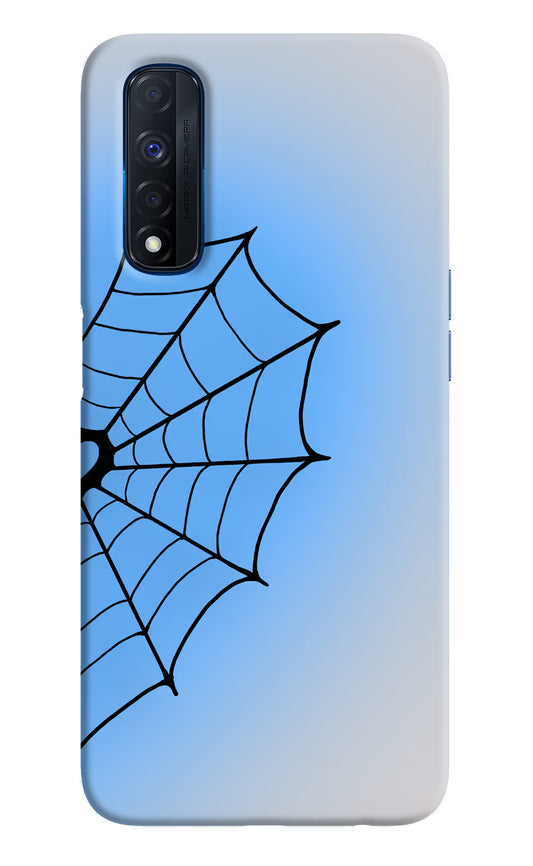 Blue Web Realme Narzo 30 4G Hard Case Back Cover by Casekaro