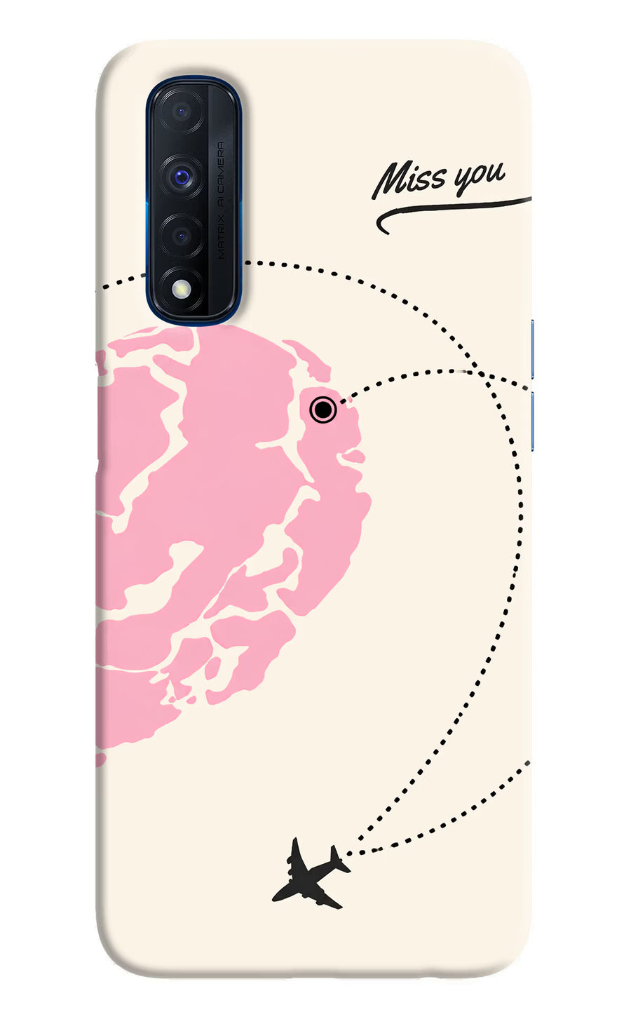 Miss Orbit Realme Narzo 30 4G Back Cover, Hard case