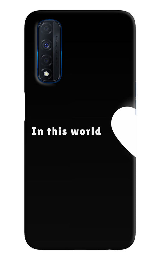 This World Realme Narzo 30 4G Hard Case Back Cover by Casekaro