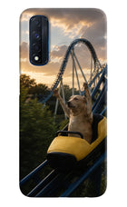Rollercoaster Dog Realme Narzo 30 4G Hard Case Back Cover by Casekaro