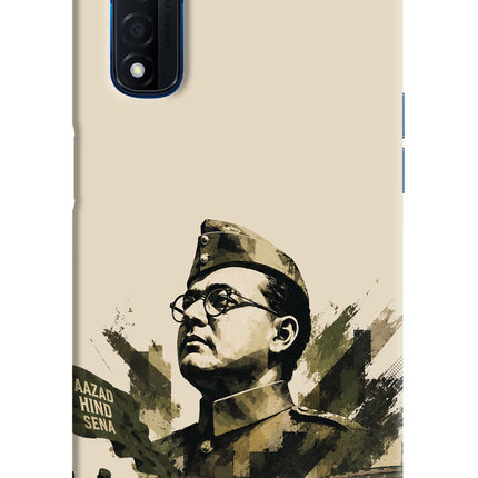 Netaji Rising Realme Narzo 30 4G Hard Case Back Cover by Casekaro