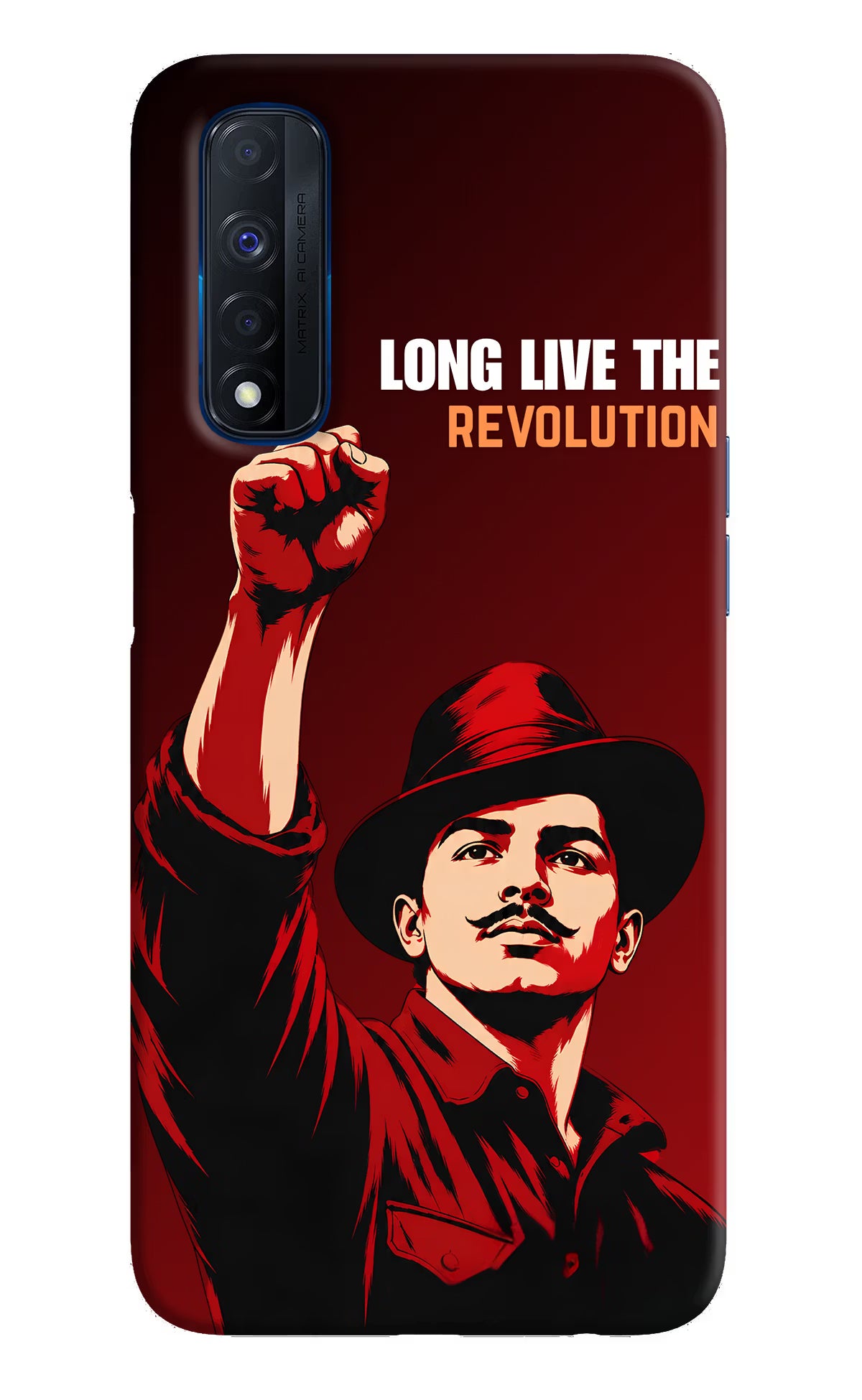 Bhagat Singh Revolution Realme Narzo 30 4G Back Cover