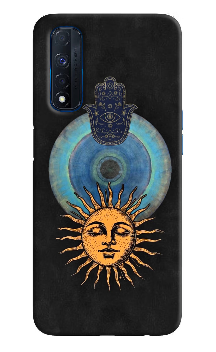Divine Sun Realme Narzo 30 4G Back Cover, Hard case