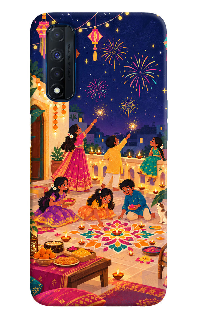 Diwali Night Realme Narzo 30 4G Hard Case Back Cover by Casekaro