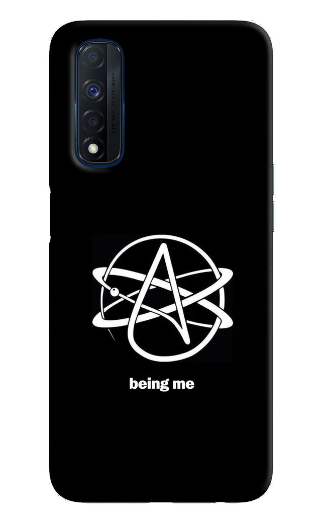Atheist Symbol Realme Narzo 30 4G Hard Case Back Cover by Casekaro