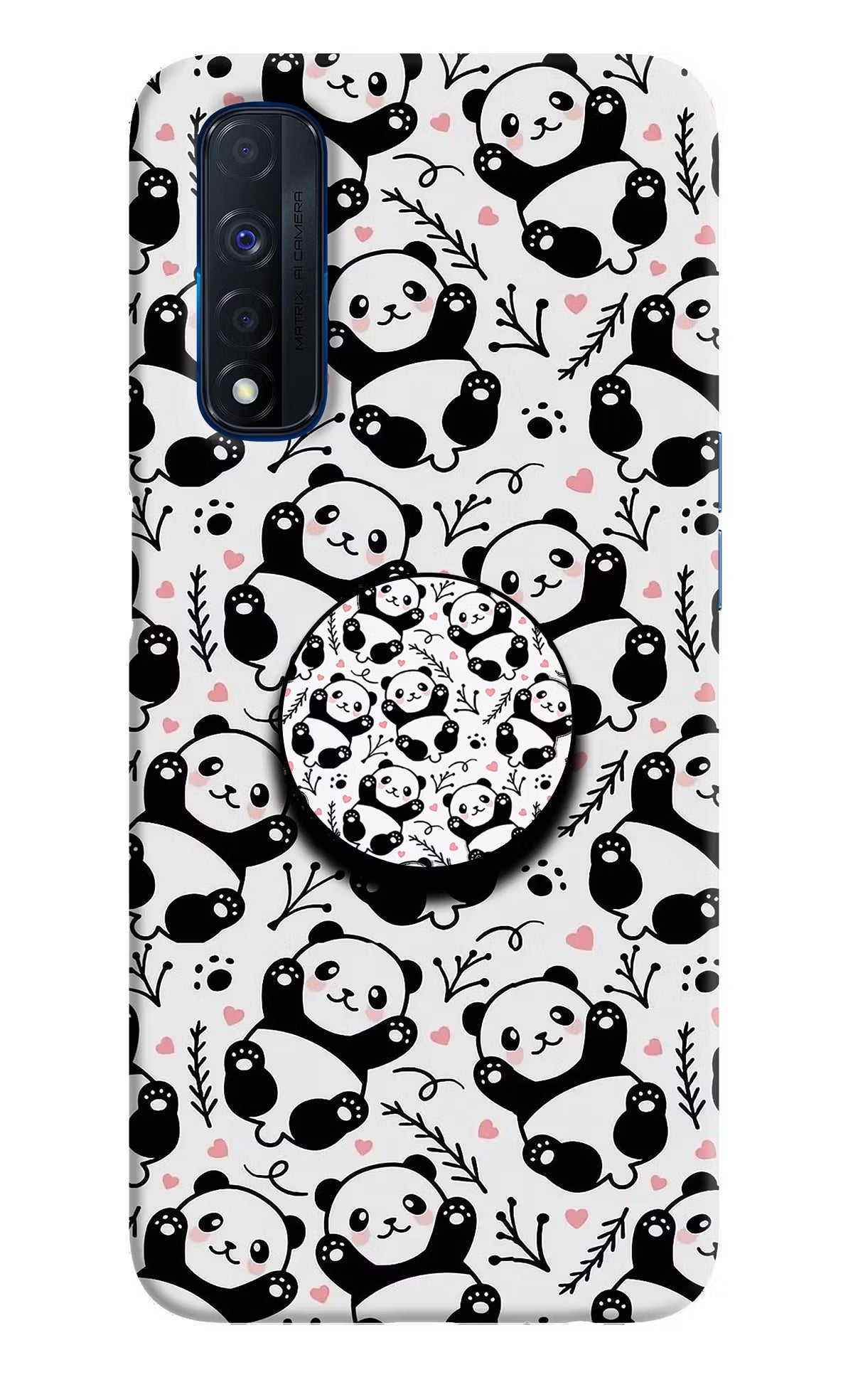 Cute Panda Realme Narzo 30 4G Pop Case