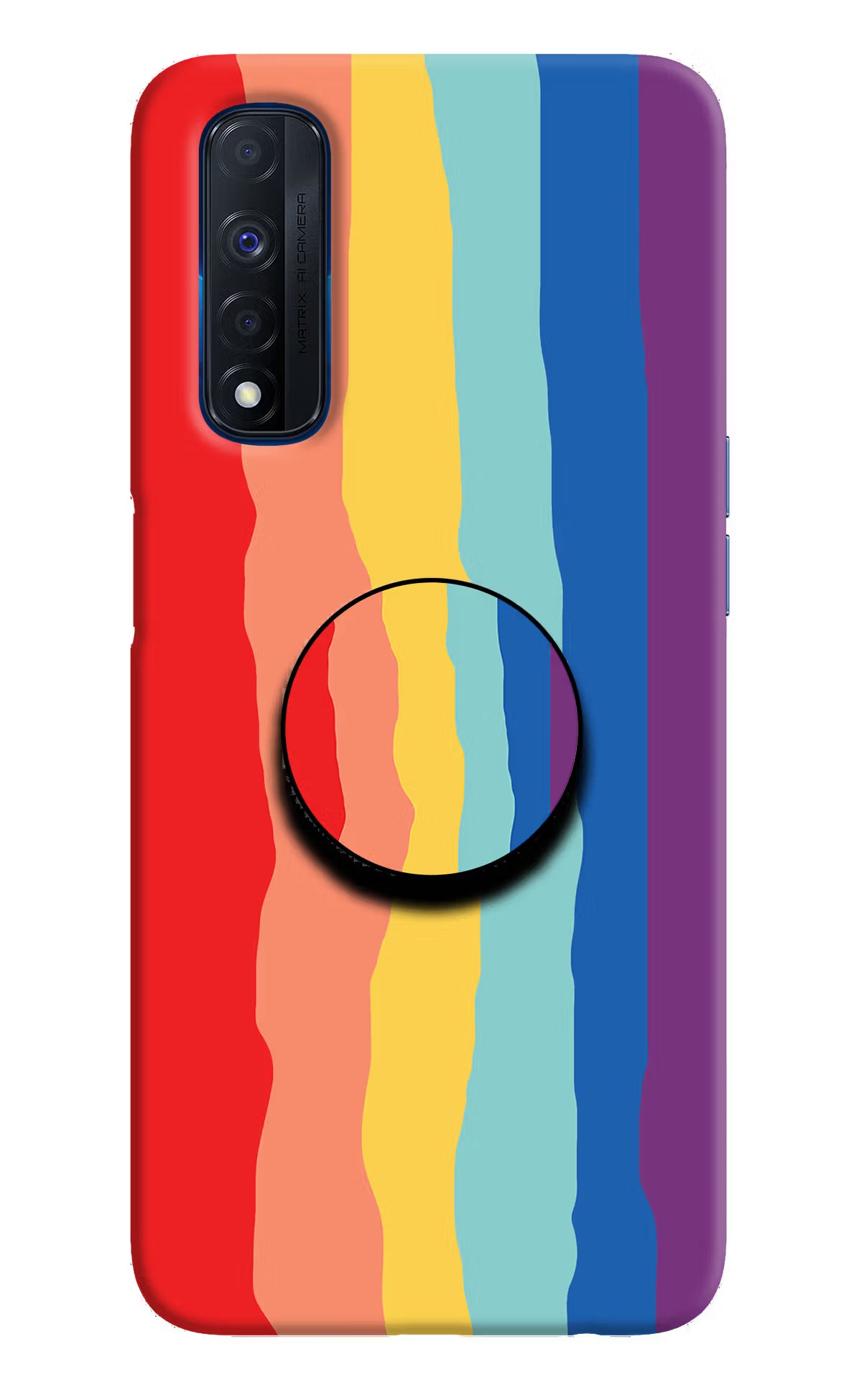 Rainbow Realme Narzo 30 4G Pop Case