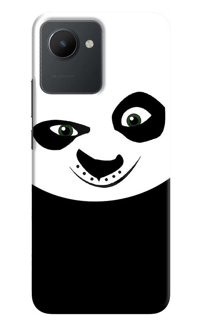 Panda Realme C30 Hard Case Back Cover by Casekaro