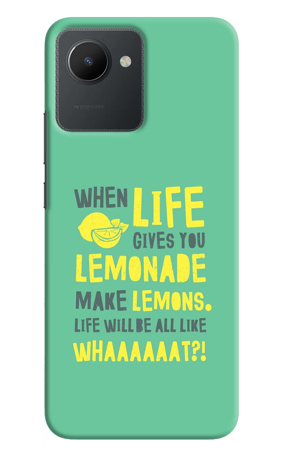 Quote Realme C30 Hard Case Back Cover by Casekaro