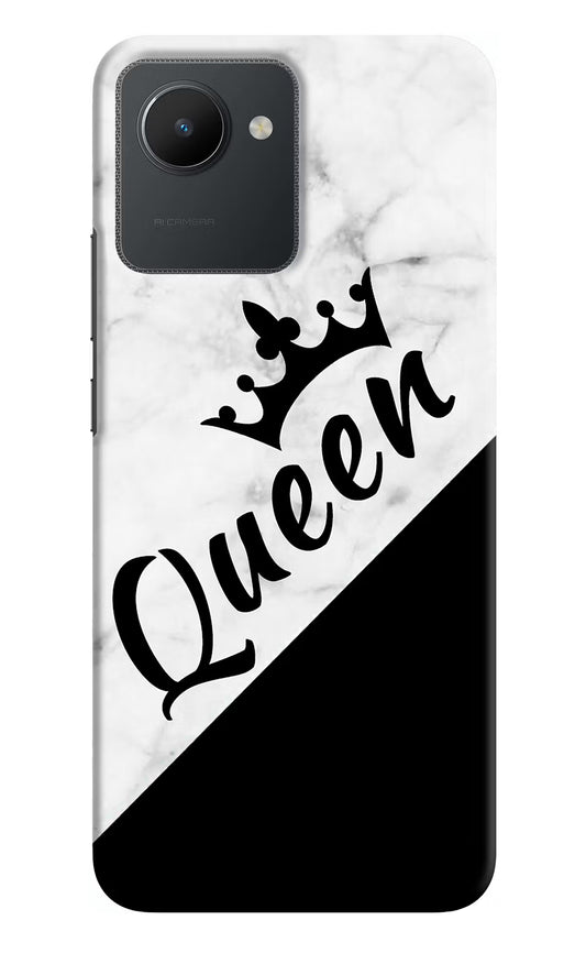 Queen Realme C30 Hard Case Back Cover by Casekaro