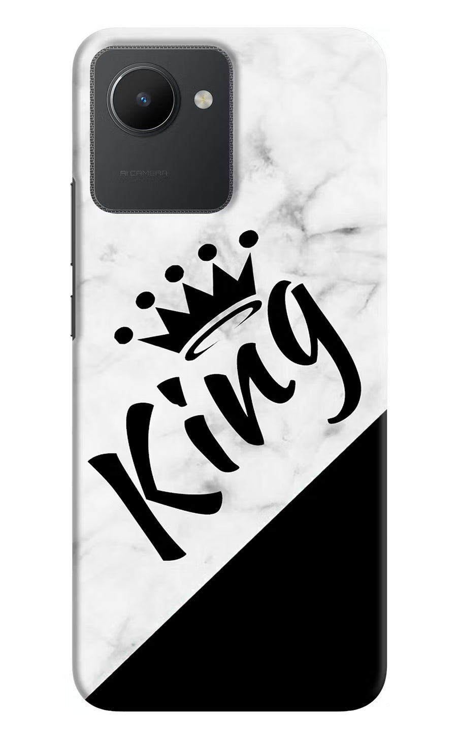 King Realme C30 Back Cover, Hard case