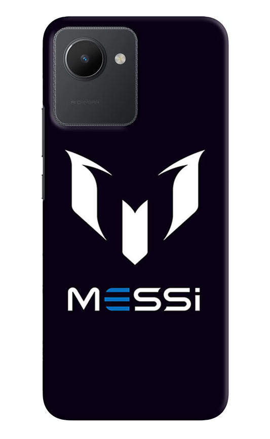 Messi Logo Realme C30 Hard Case Back Cover by Casekaro