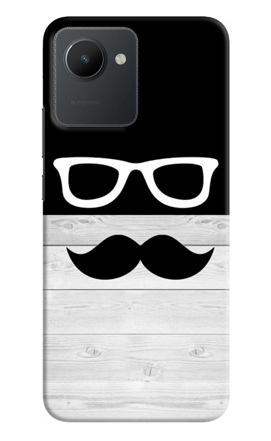 Mustache Realme C30 Hard Case Back Cover by Casekaro