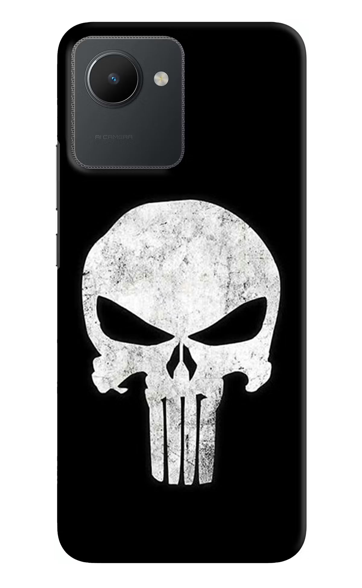 Punisher Skull Realme C30 Hard Case Back Cover by Casekaro