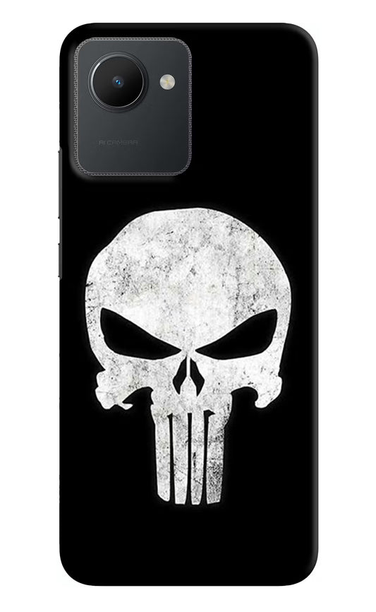 Punisher Skull Realme C30 Hard Case Back Cover by Casekaro
