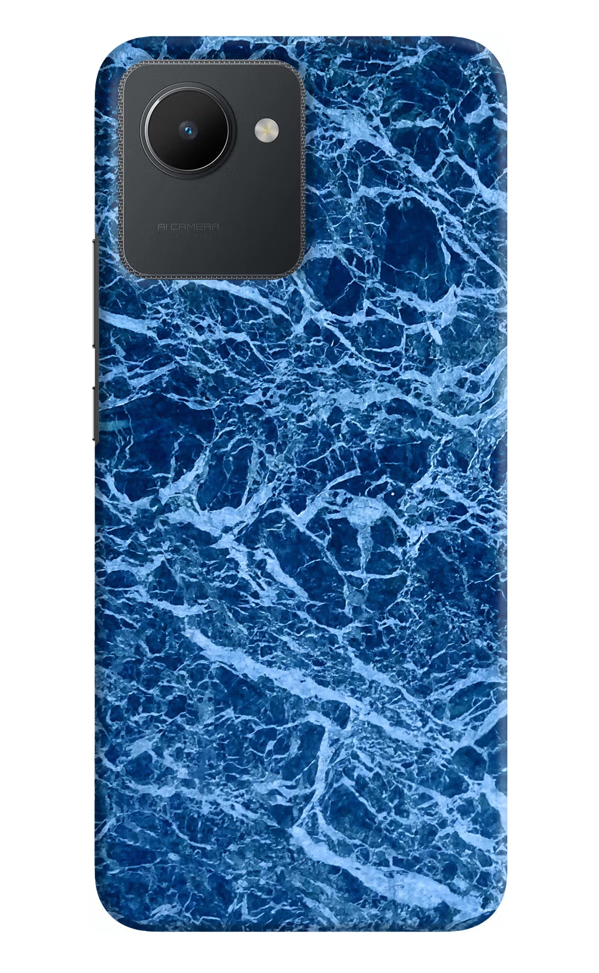 Blue Marble Realme C30 Hard Case Back Cover by Casekaro