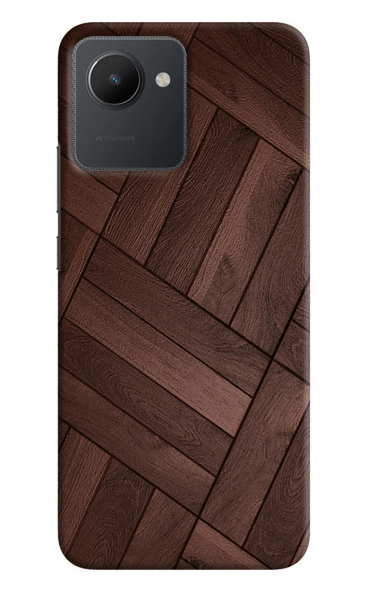 Wooden Texture Design Realme C30 Hard Case Back Cover by Casekaro