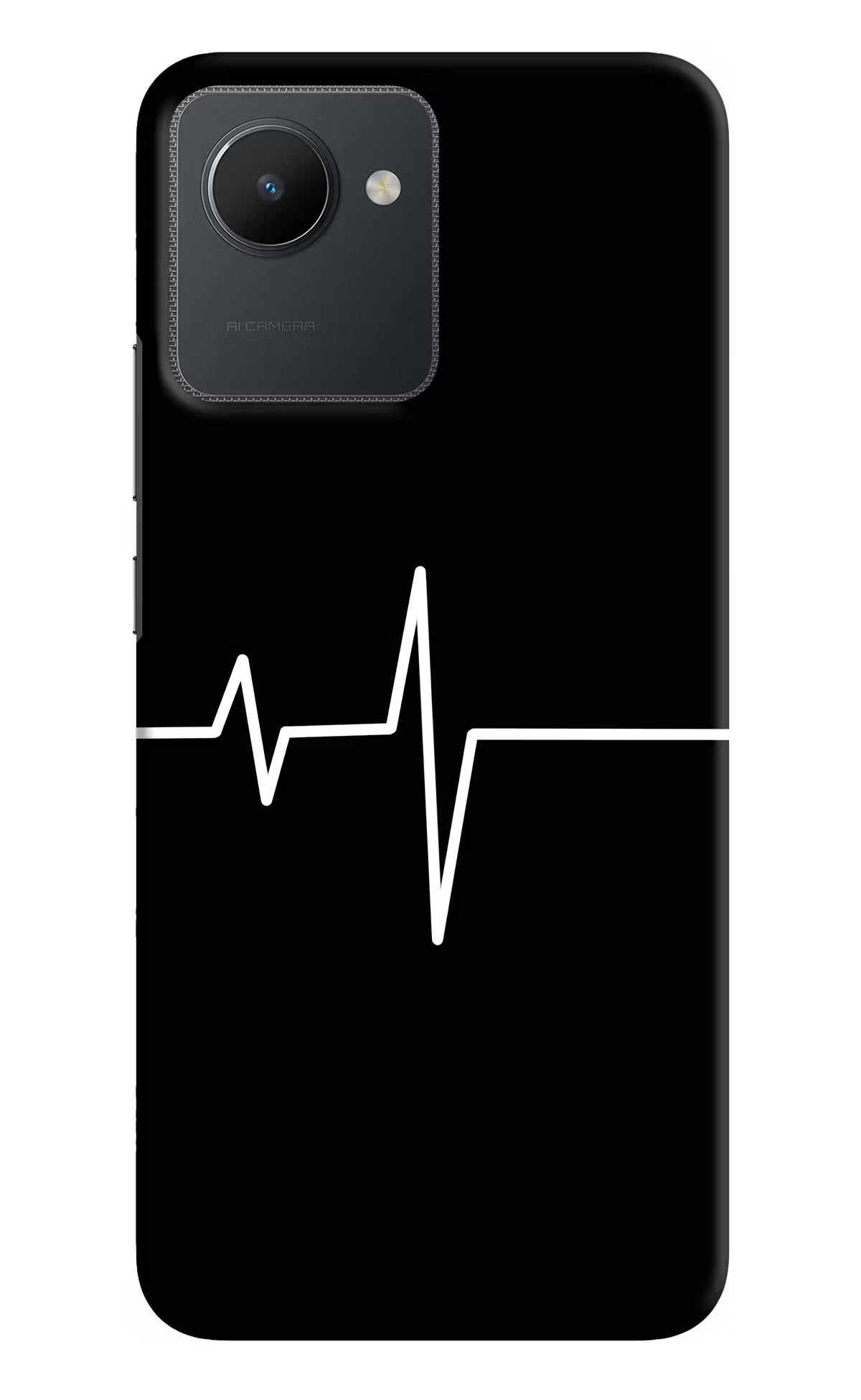 Heart Beats Realme C30 Hard Case Back Cover by Casekaro