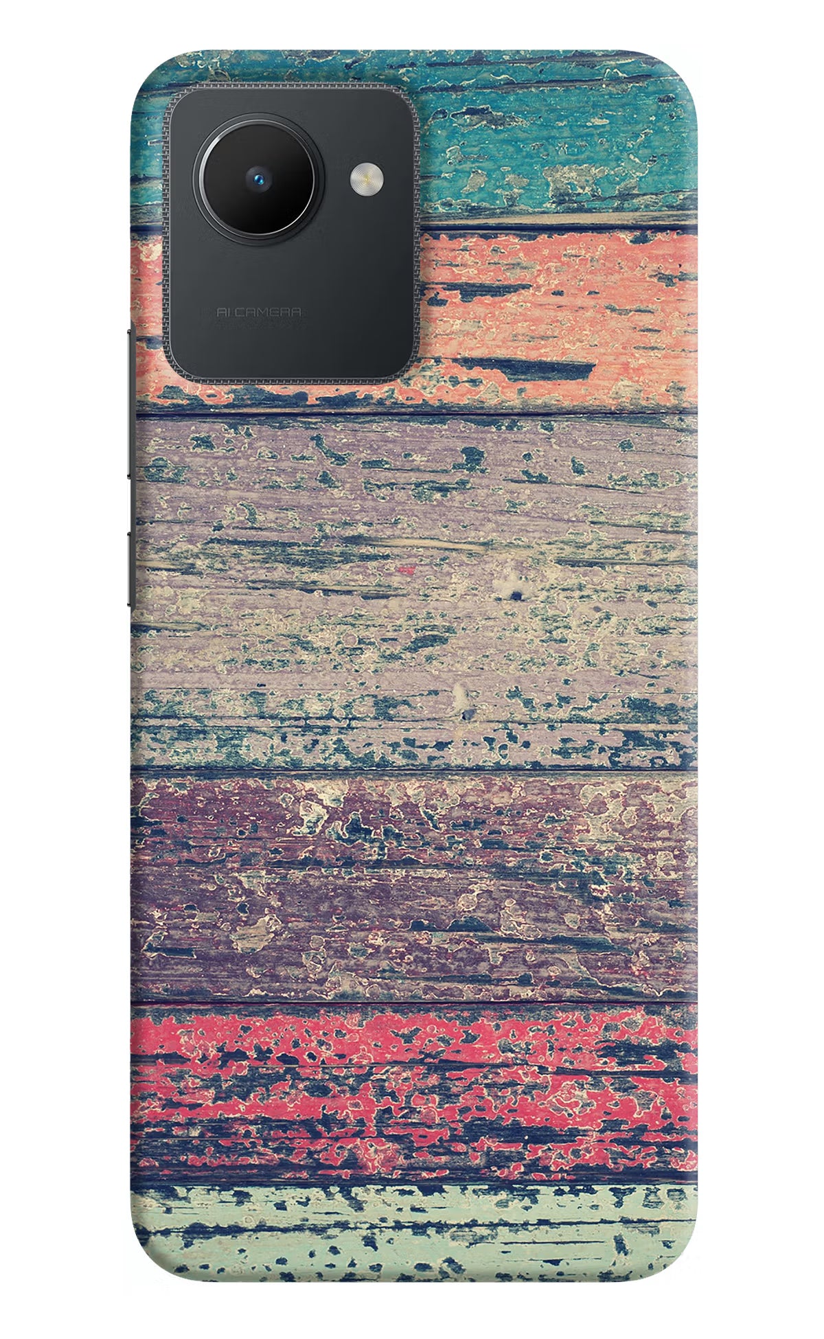 Colourful Wall Realme C30 Hard Case Back Cover by Casekaro