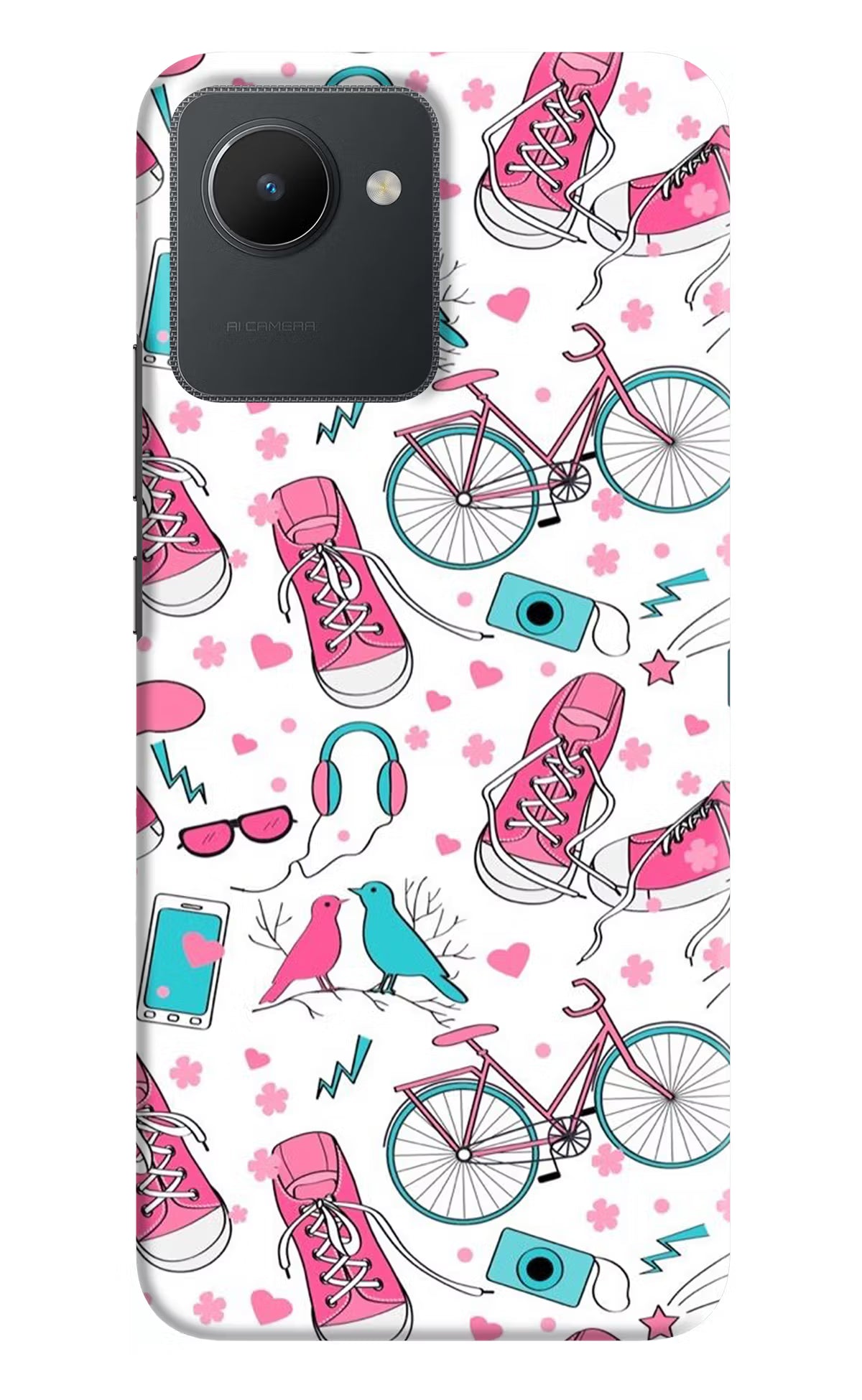 Artwork Realme C30 Hard Case Back Cover by Casekaro