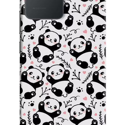 Cute Panda Realme C30 Hard Case Back Cover by Casekaro