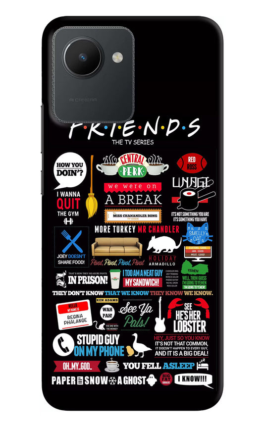 FRIENDS Realme C30 Hard Case Back Cover by Casekaro