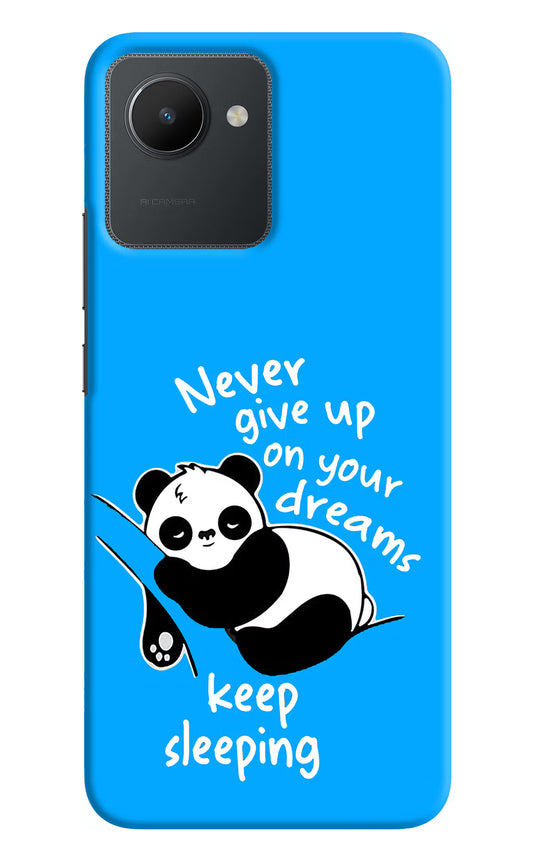 Keep Sleeping Realme C30 Hard Case Back Cover by Casekaro