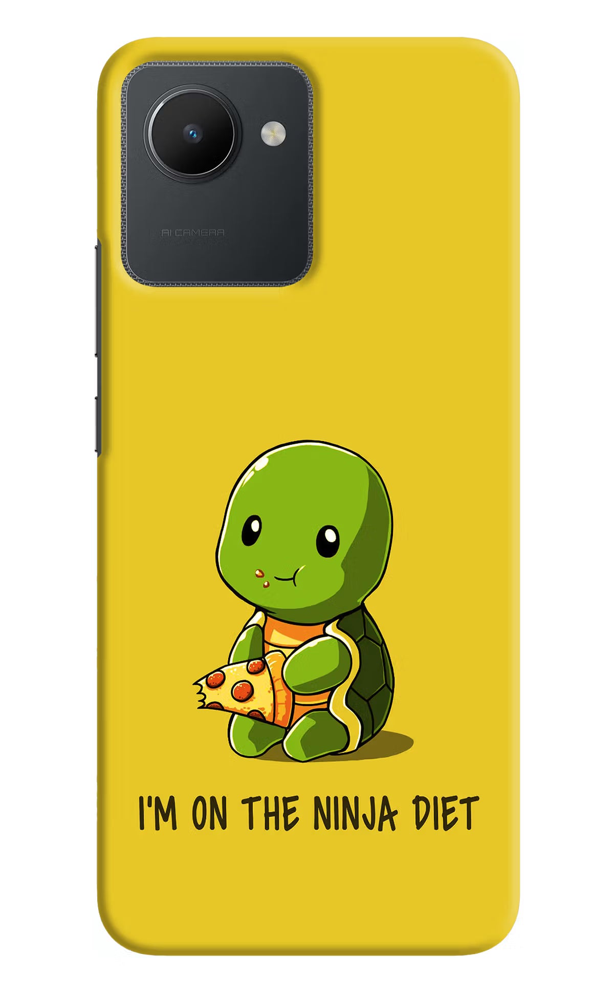 I'm on Ninja Diet Realme C30 Hard Case Back Cover by Casekaro