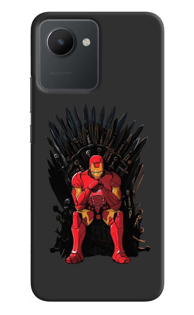 Ironman Throne Realme C30 Hard Case Back Cover by Casekaro