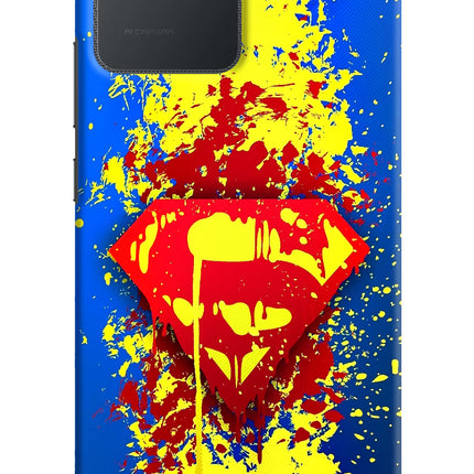 Superman logo Realme C30 Hard Case Back Cover by Casekaro