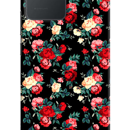 Rose Pattern Realme C30 Hard Case Back Cover by Casekaro