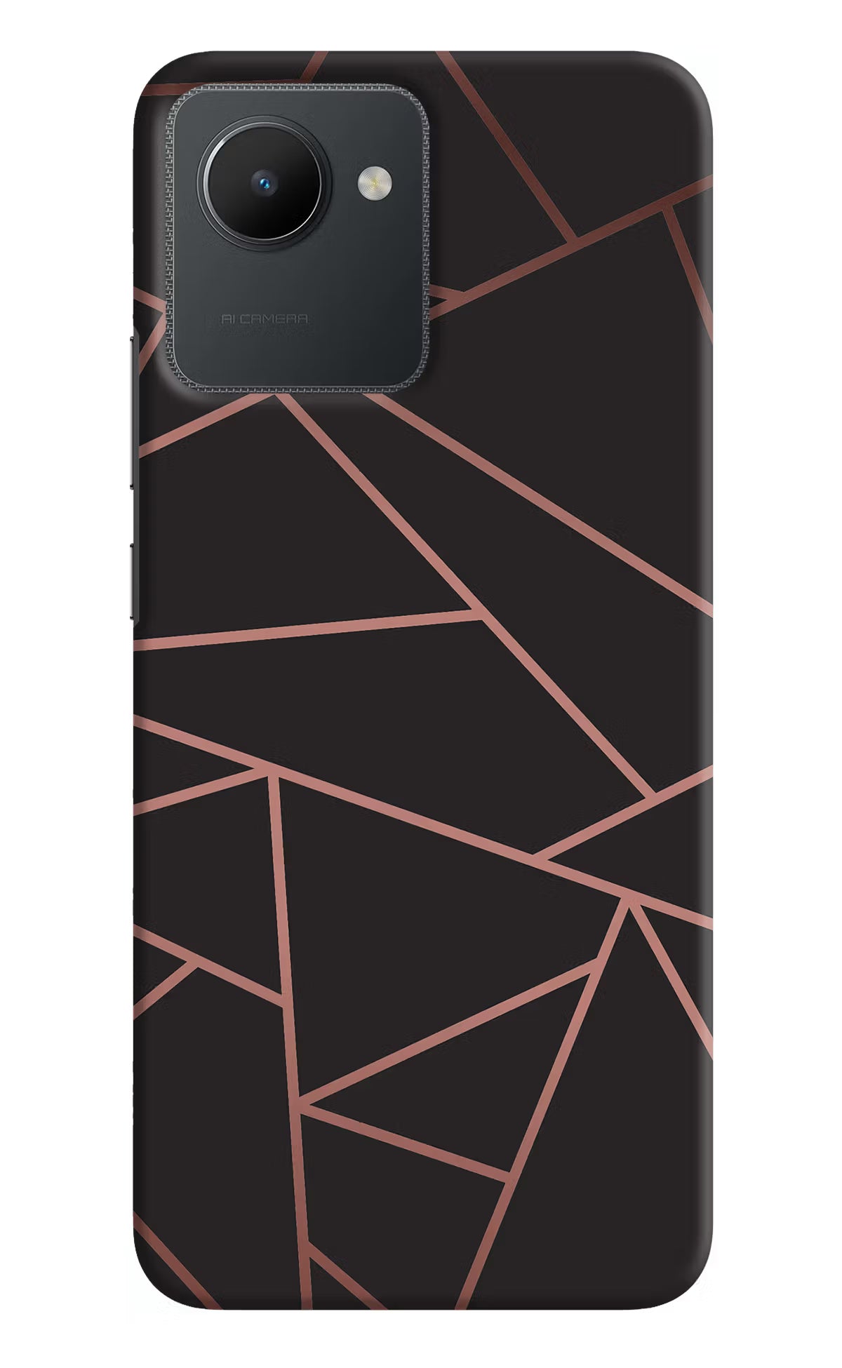 Geometric Pattern Realme C30 Hard Case Back Cover by Casekaro