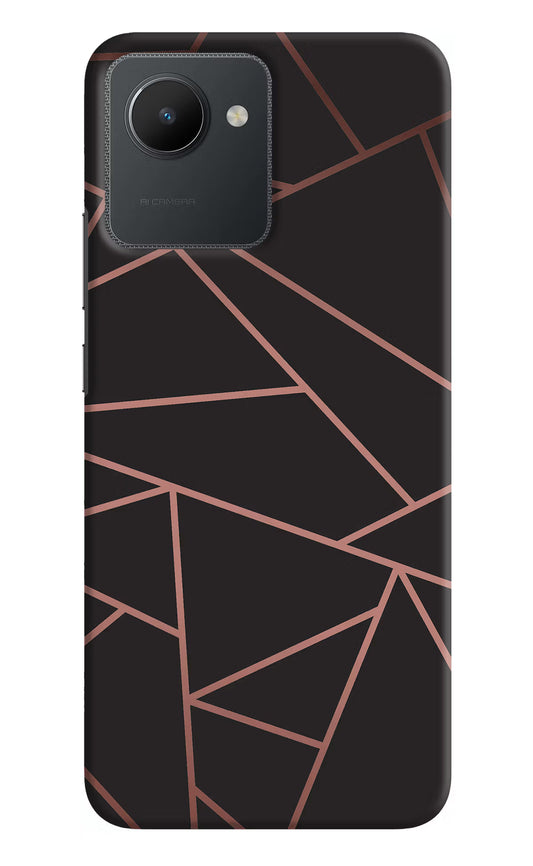 Geometric Pattern Realme C30 Hard Case Back Cover by Casekaro