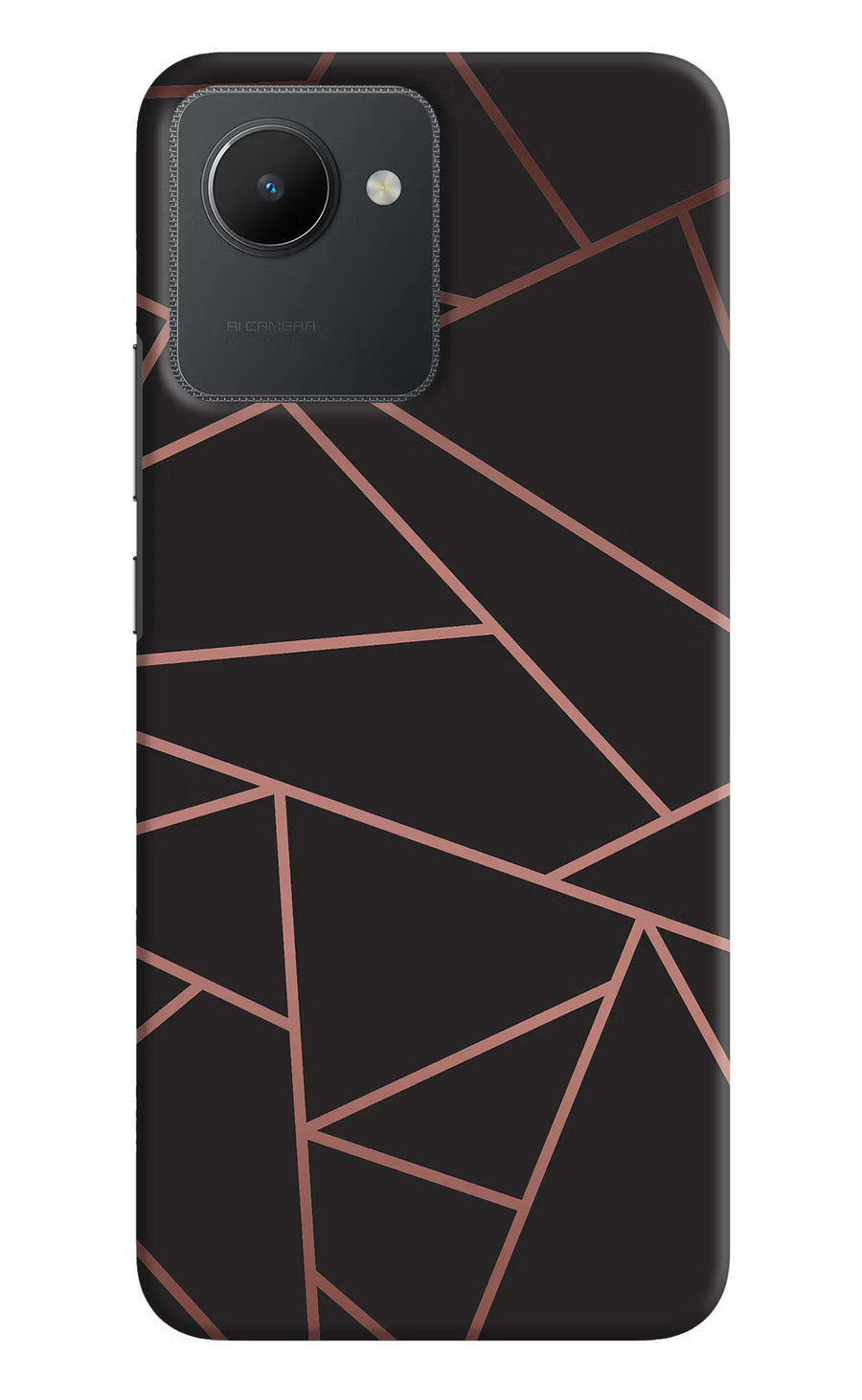 Geometric Pattern Realme C30 Back Cover, Hard case