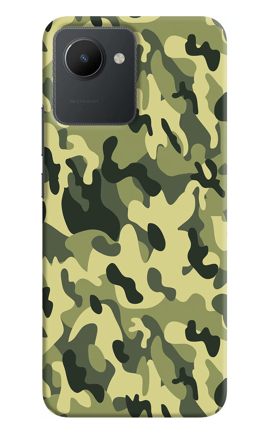 Camouflage Realme C30 Hard Case Back Cover by Casekaro