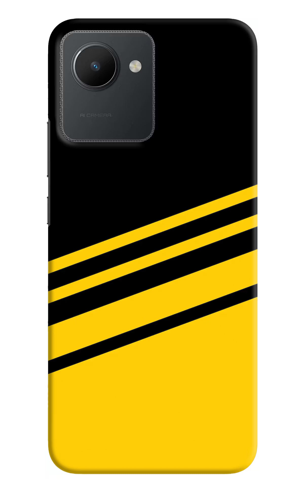 Yellow Shades Realme C30 Hard Case Back Cover by Casekaro