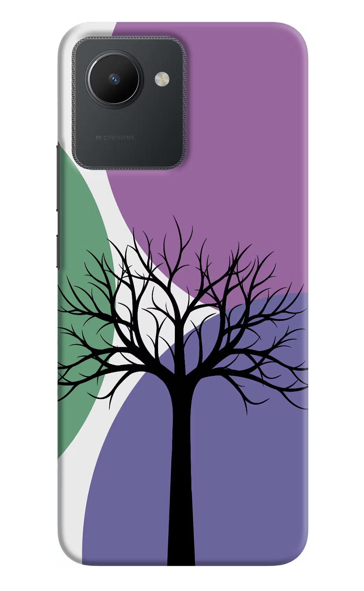 Tree Art Realme C30 Hard Case Back Cover by Casekaro