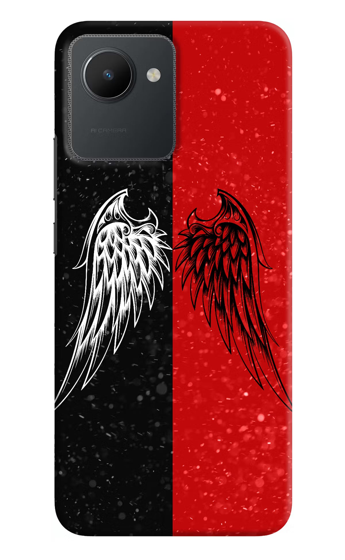 Wings Realme C30 Hard Case Back Cover by Casekaro