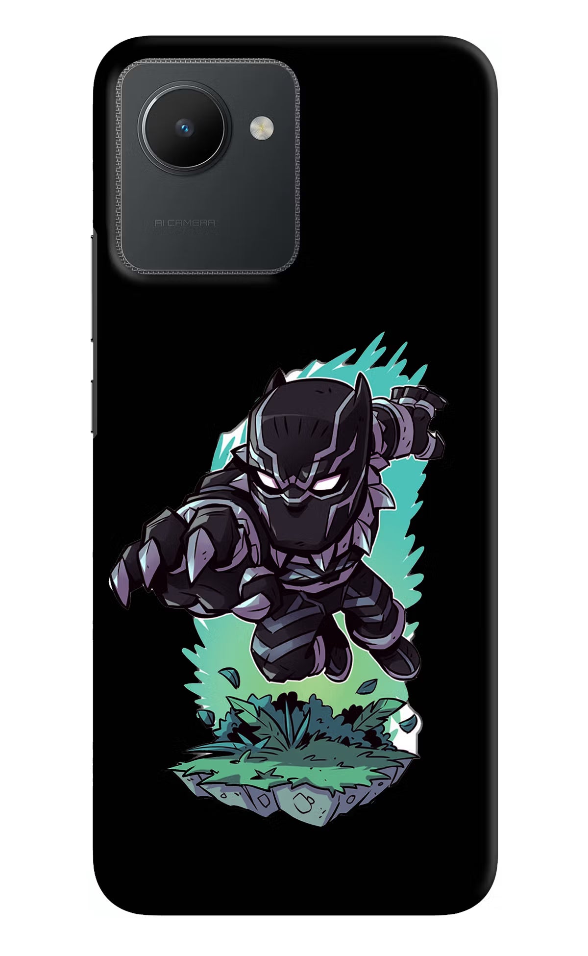 Black Panther Realme C30 Hard Case Back Cover by Casekaro
