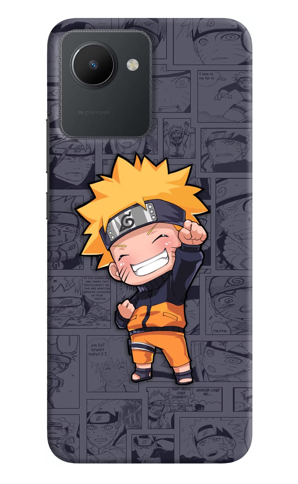 Chota Naruto Realme C30 Hard Case Back Cover by Casekaro