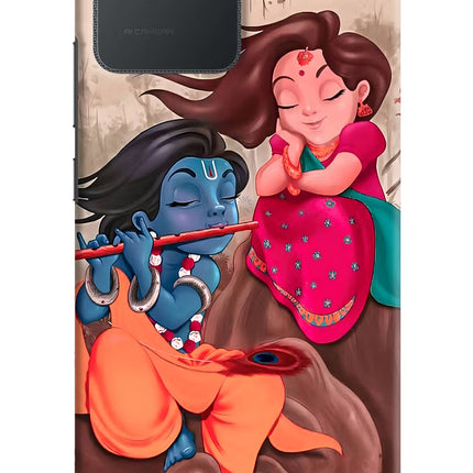 Radhe Krishna Realme C30 Hard Case Back Cover by Casekaro