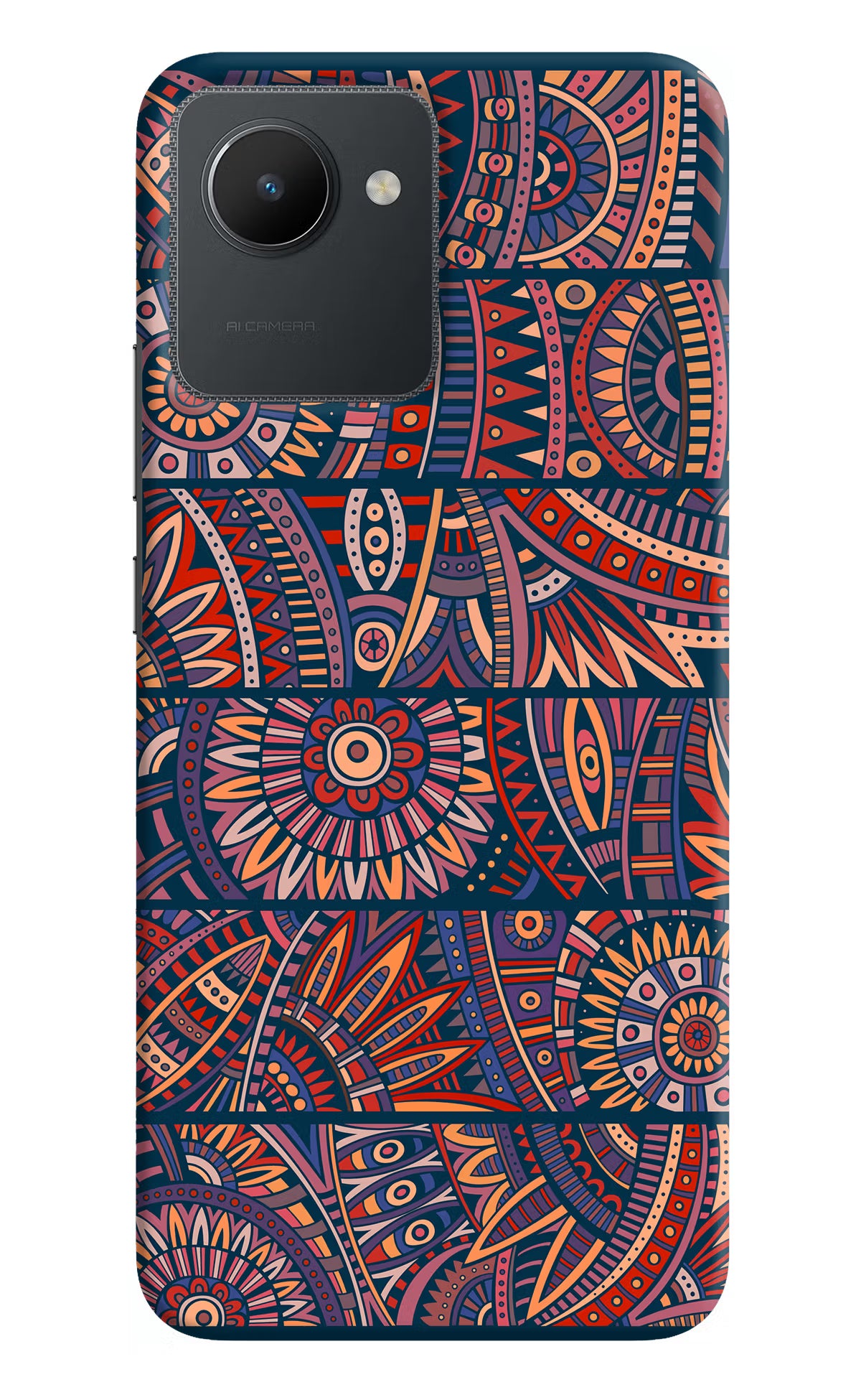 African Culture Design Realme C30 Hard Case Back Cover by Casekaro