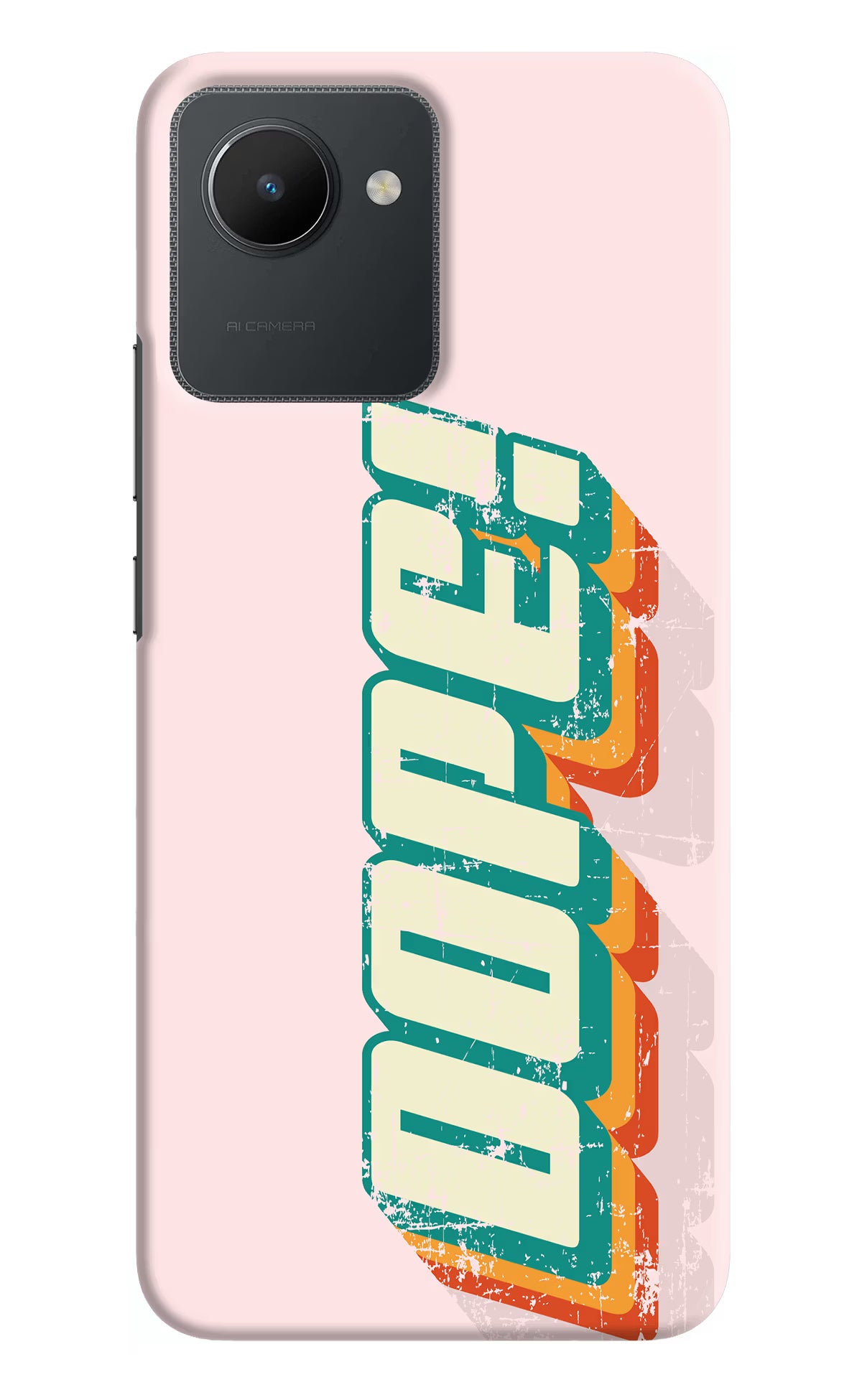 Dope Realme C30 Hard Case Back Cover by Casekaro