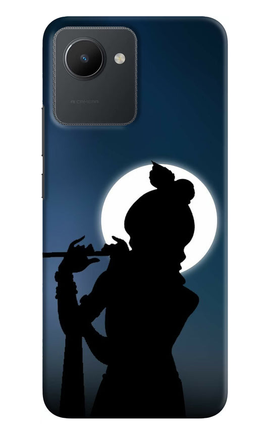 Shri Krishna Silhouette Realme C30 Hard Case Back Cover by Casekaro