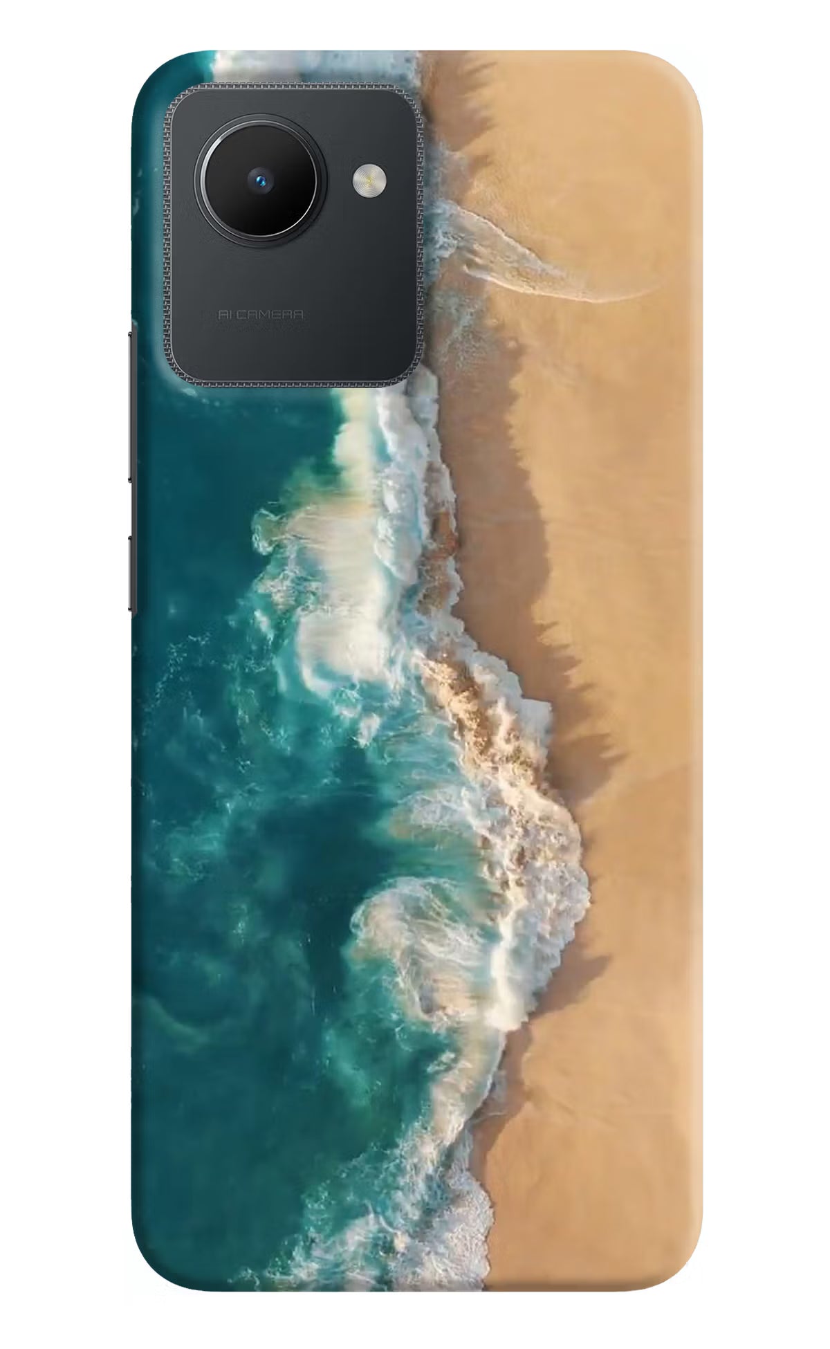 Ocean Beach Realme C30 Hard Case Back Cover by Casekaro