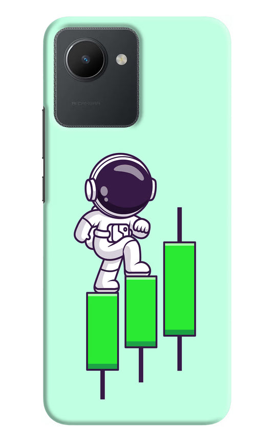 Astronaut Trader Realme C30 Hard Case Back Cover by Casekaro