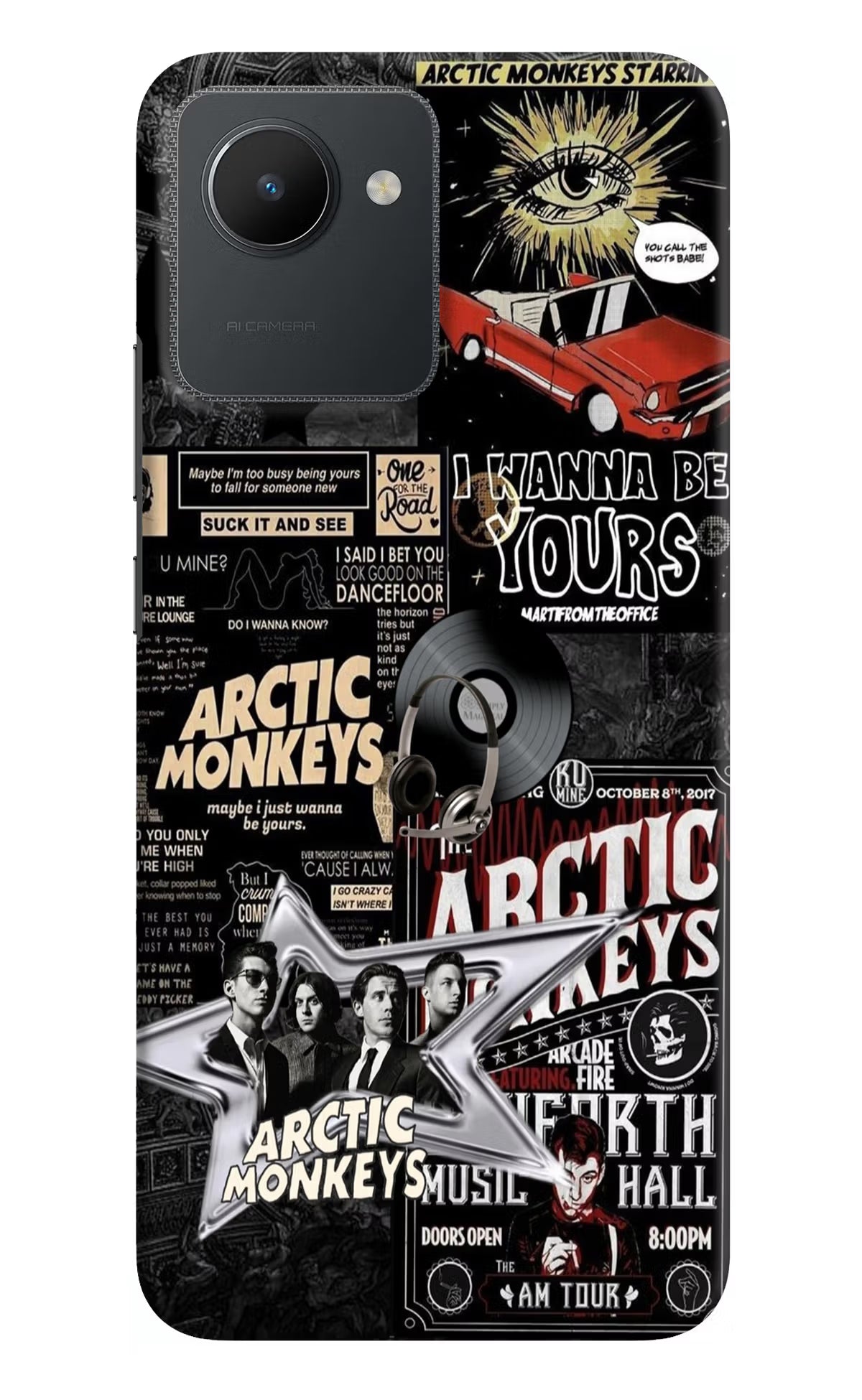 Arctic Monkeys Realme C30 Hard Case Back Cover by Casekaro